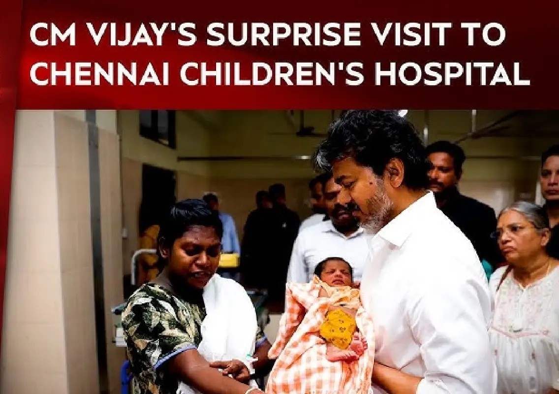 Vijay orders action against corruption after surprise hospital visit - News Karnataka