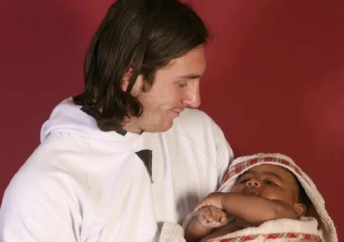 Viral Messi-Yamal baby photo has an incredible true story - News Karnataka