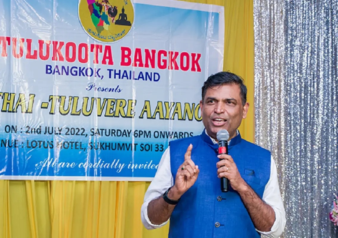 Walter Nandalike thanks Malaysia's Tulu community for warm hospitality - News Karnataka