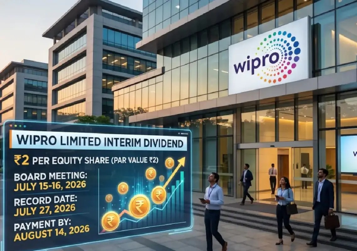 Wipro declares ₹2 dividend: Record date, payment details explained - News Karnataka