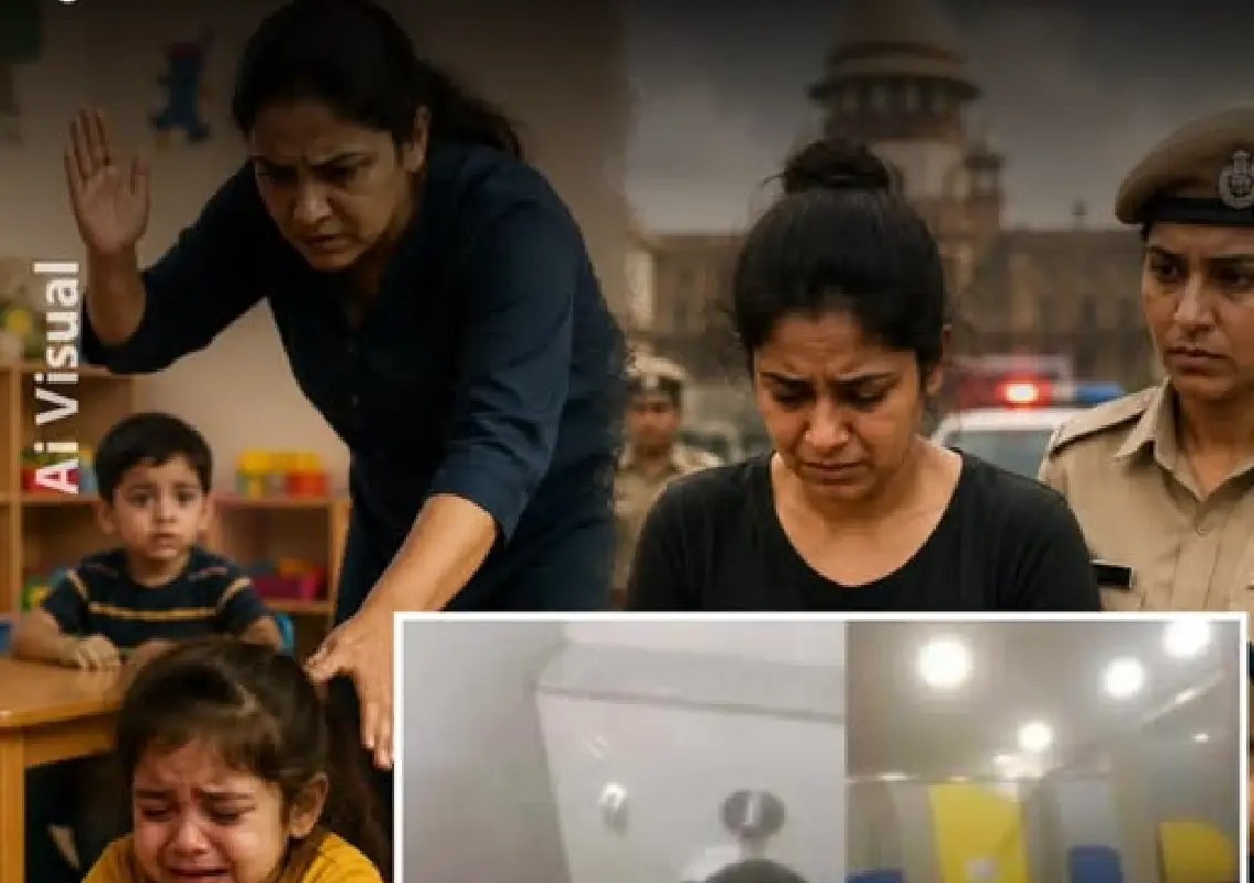 Woman who exposed daycare abuse arrested over viral video - News Karnataka