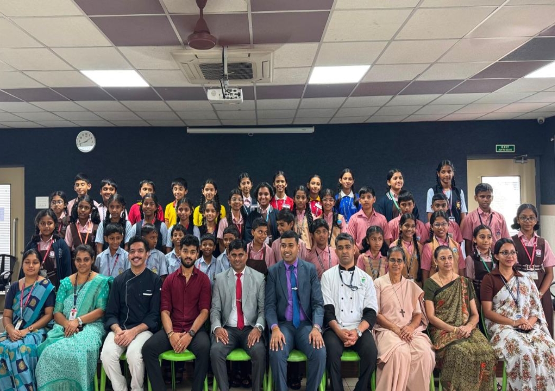 YIASCM Celebrates World Chocolate Day with Hands-On Baking Workshop for Schoolchildren - News Karnataka