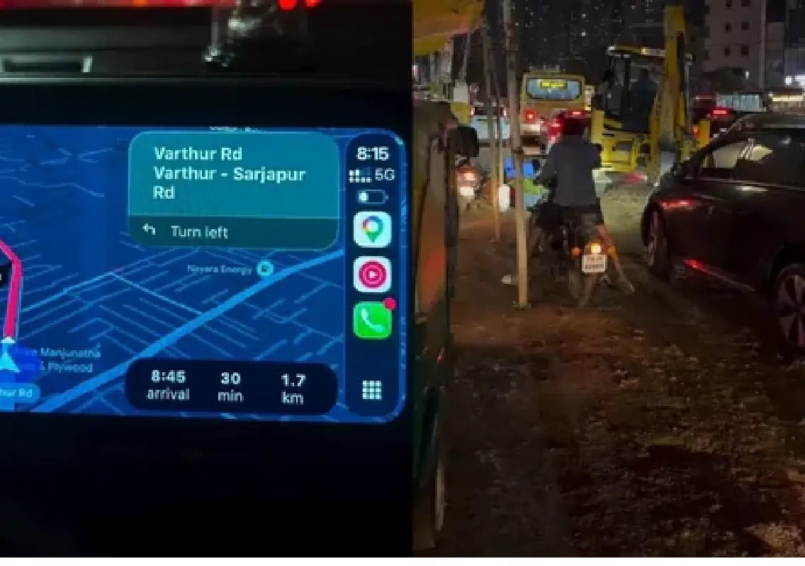 90-minute traffic ordeal leaves Bengaluru founder asking tough questions - News Karnataka