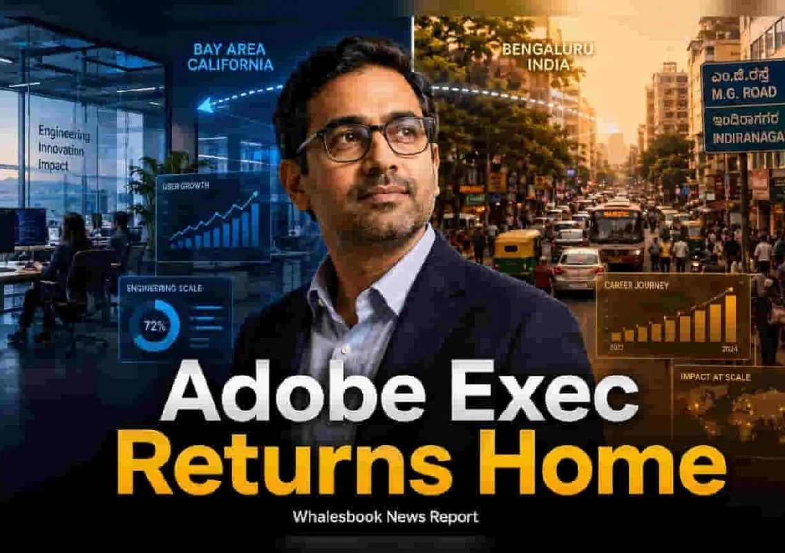 Adobe engineering director returns to India after decade in US - News Karnataka