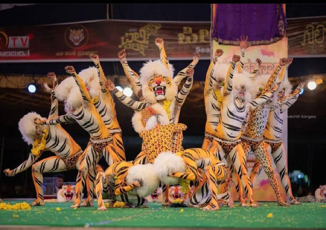 Bajilakeri Tigers Set for Kerala Tiger Dance Contest - News Karnataka