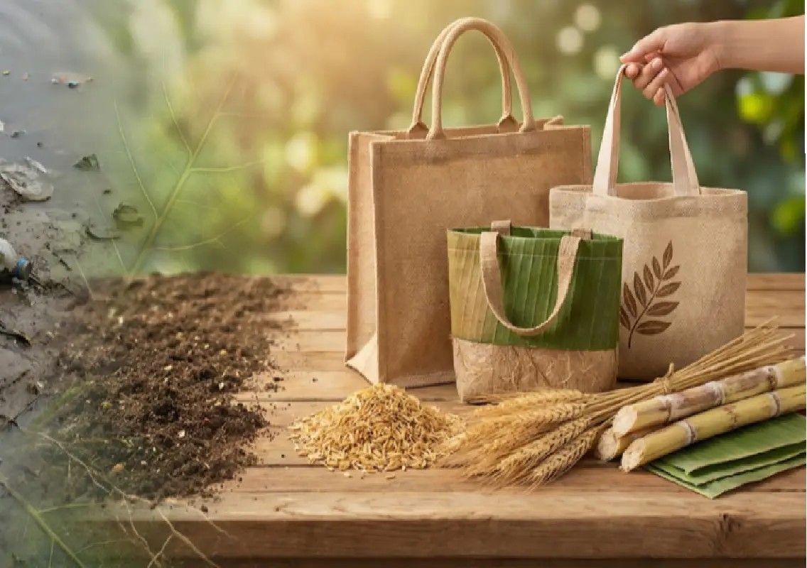 Bengaluru startup turns farm waste into biodegradable alternative to microplastics - News Karnataka