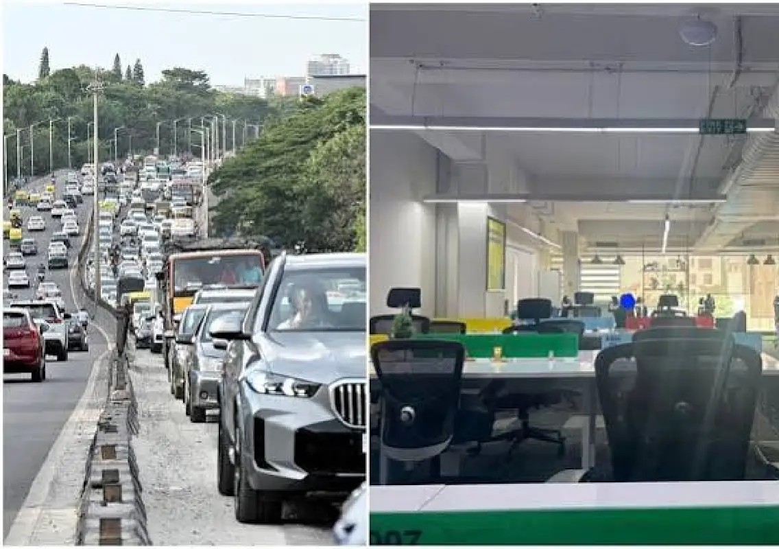 Bengaluru traffic leaves office workers drained before work begins - News Karnataka