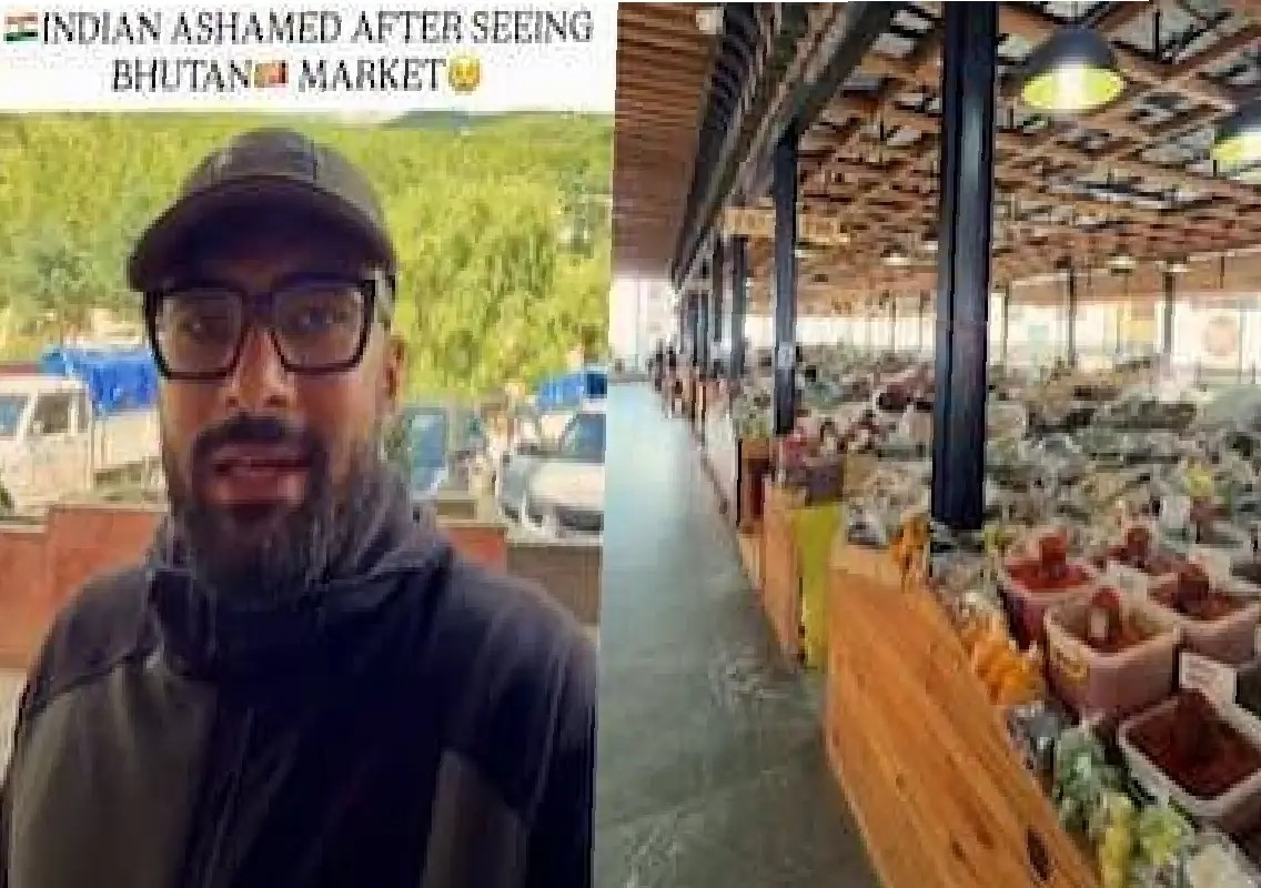 Bhutan market leaves Indian traveller impressed by its cleanliness - News Karnataka