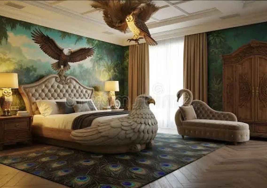 Bird-inspired bedrooms bring Mysuru’s charm into this royal bungalow - News Karnataka