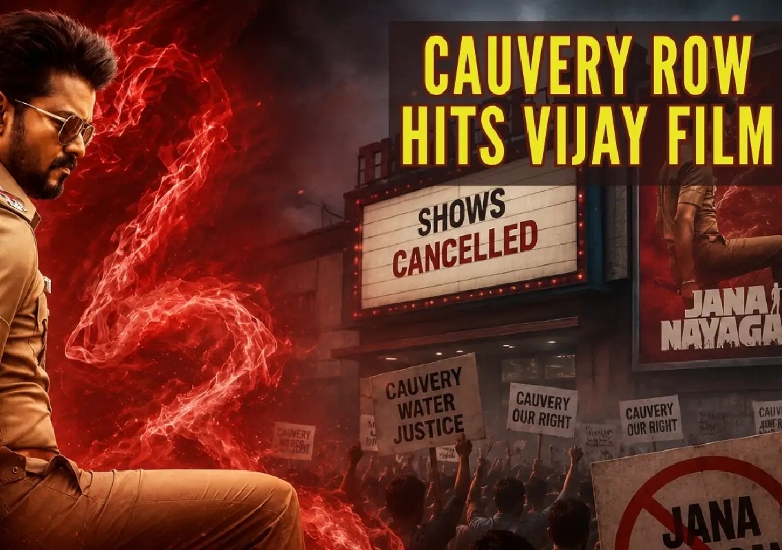 Cauvery row sparks protests against Vijay's visit and film - News Karnataka