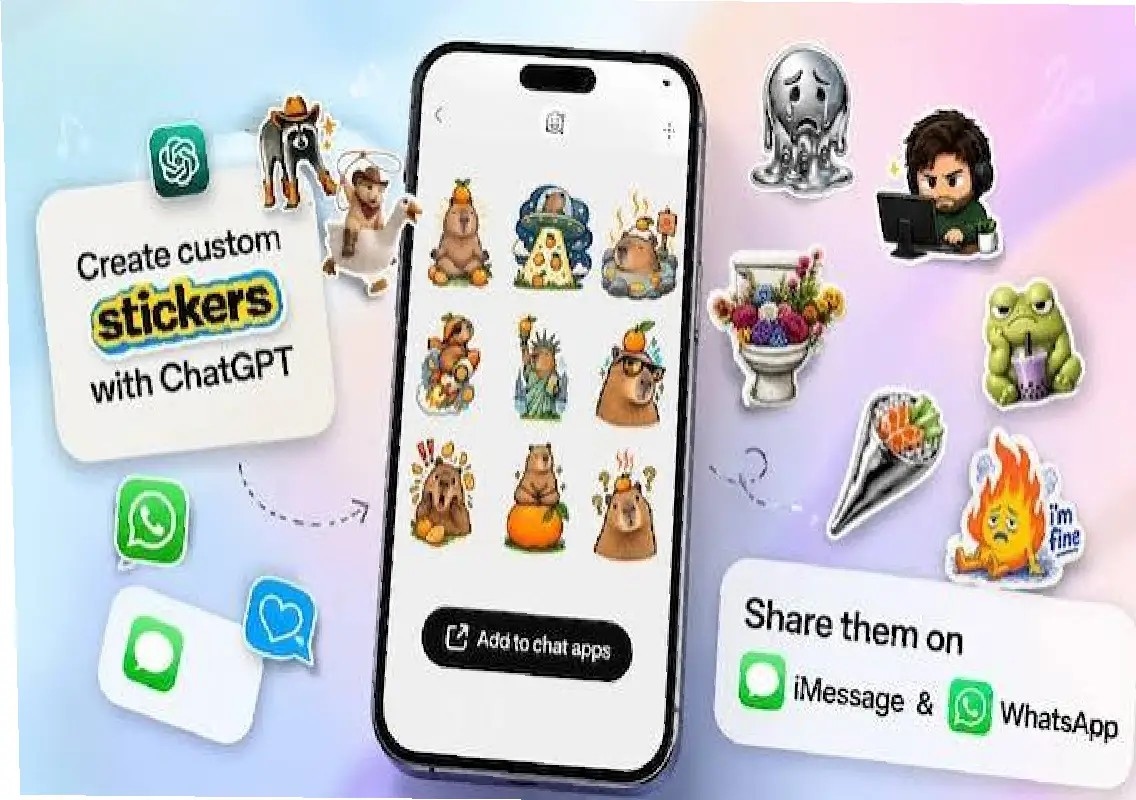 ChatGPT lets users create personalised sticker packs with prompts - News Karnataka