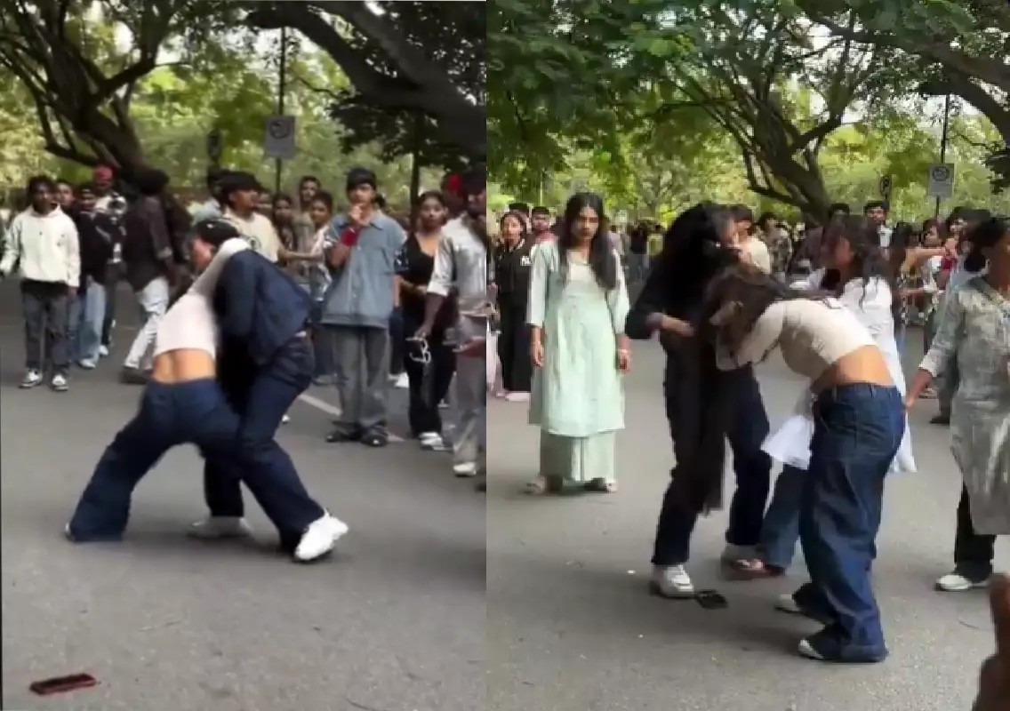 Cubbon Park reel row sparks fight between two women: WATCH - News Karnataka
