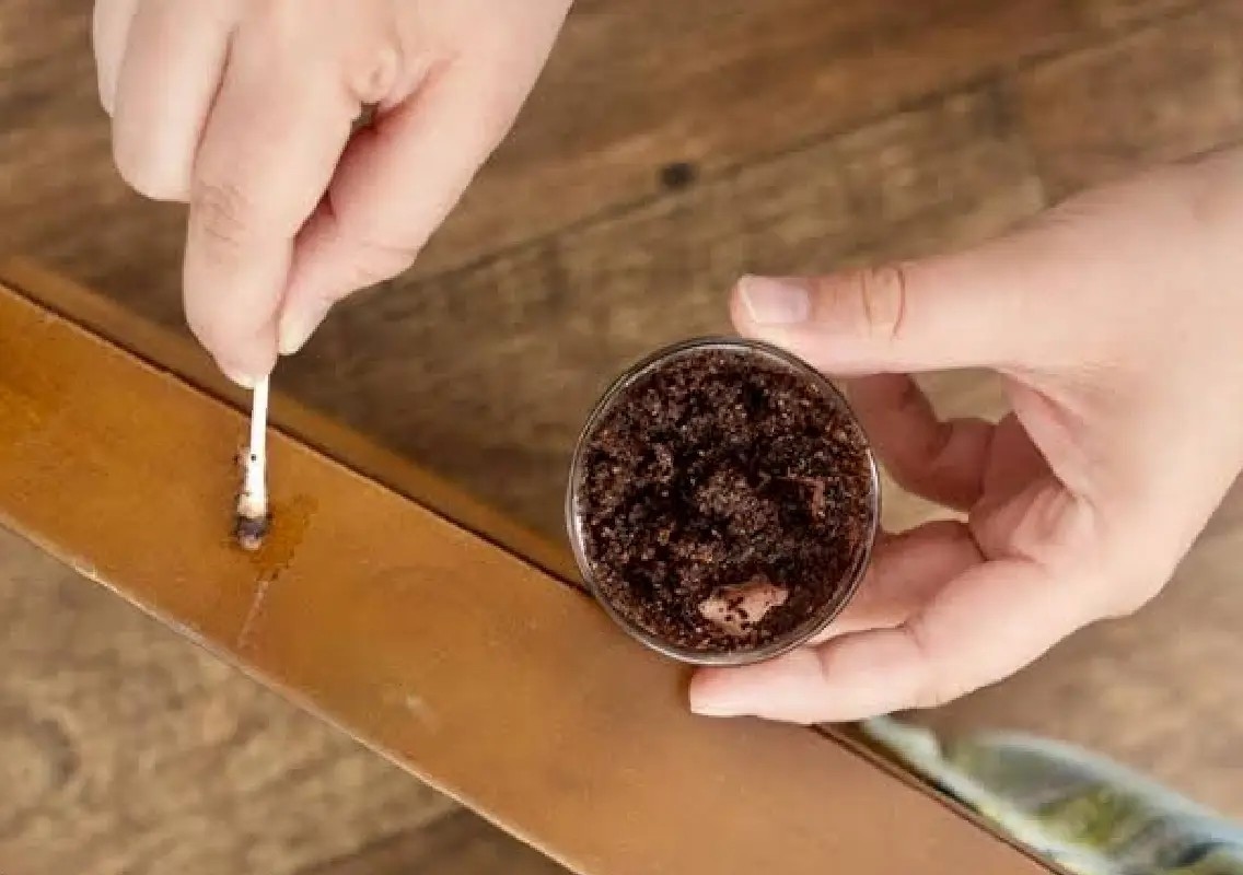 Don’t throw away coffee grounds — they can hide scratches on wood - News Karnataka