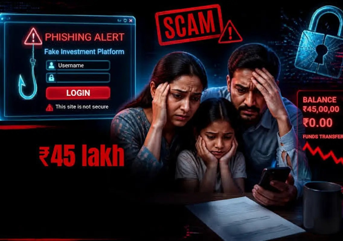 Family loses ₹45 lakh in second cyber fraud while recovering first scam - News Karnataka