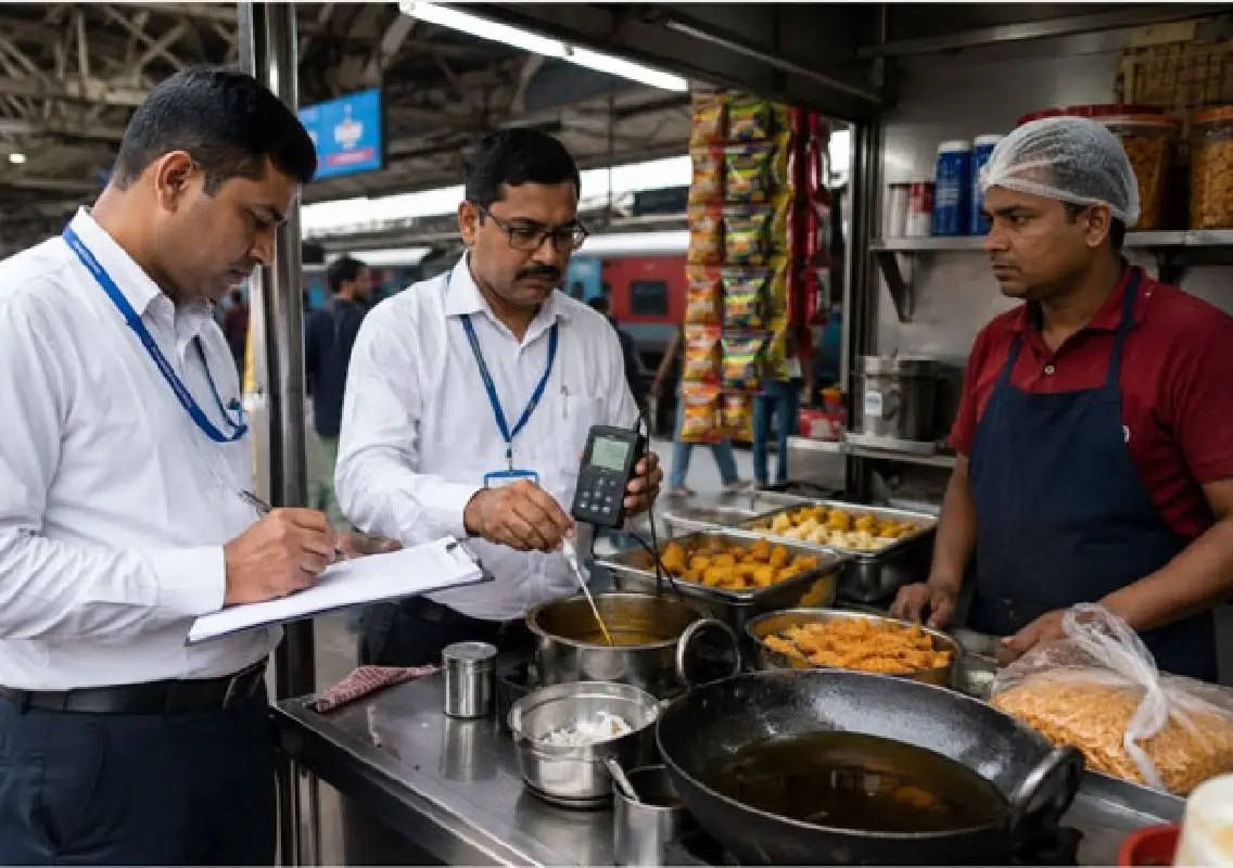 Food safety checks at Karnataka railway stations uncover violations - News Karnataka