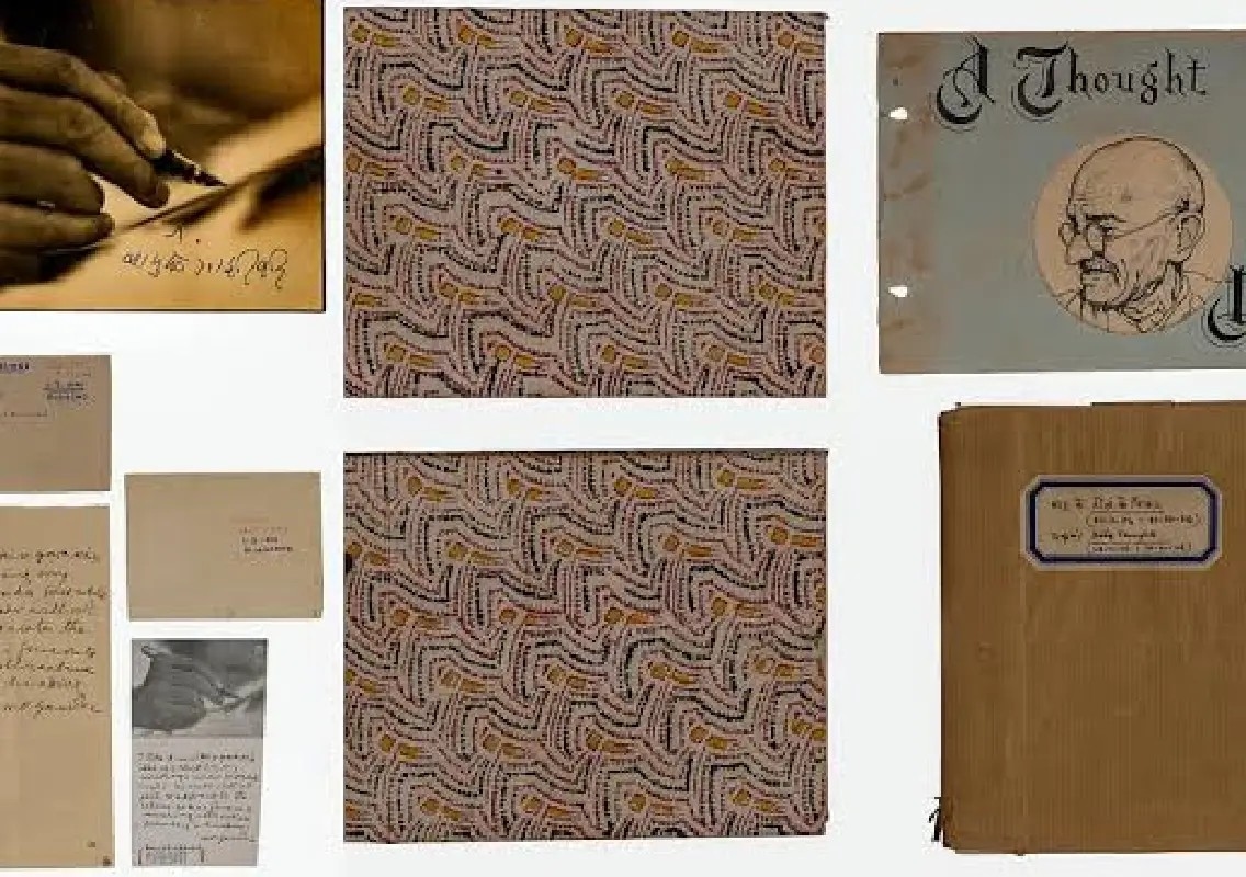 Gandhi’s handwritten notes fetch record price at auction - News Karnataka