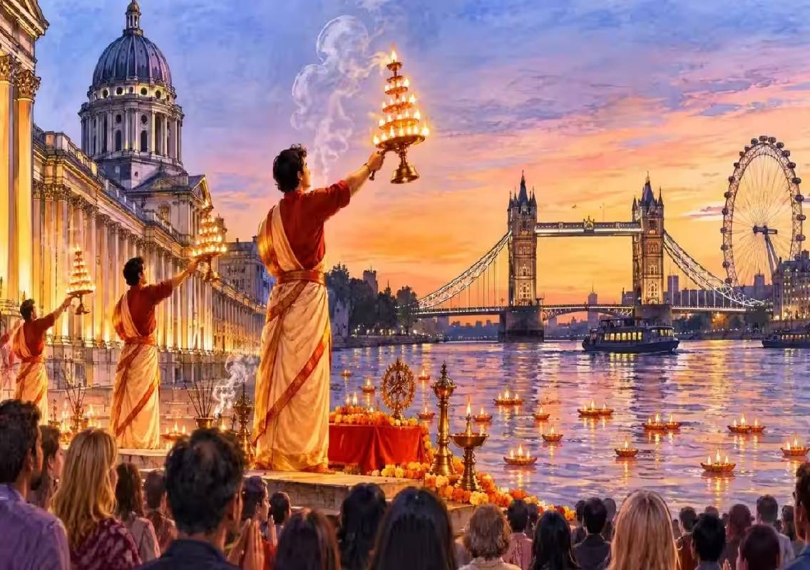 Ganga Aarti to be held on London’s Thames - News Karnataka