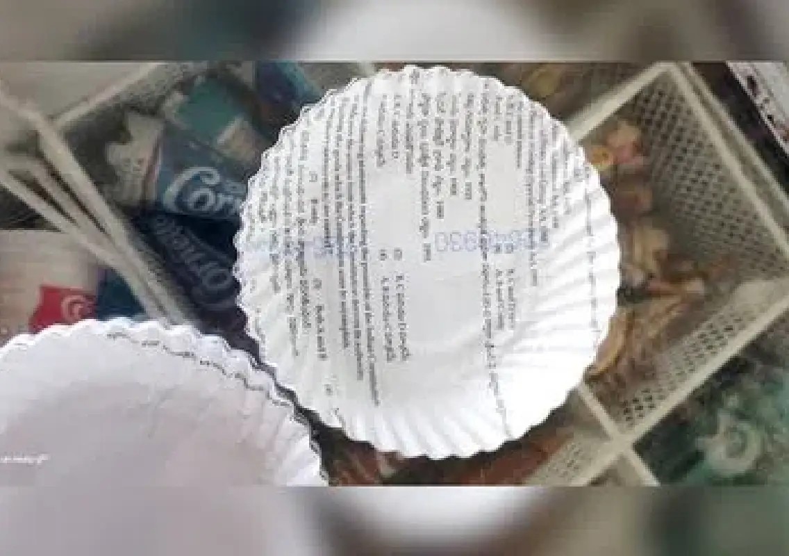 Group-III exam papers found being used as bakery plates - News Karnataka