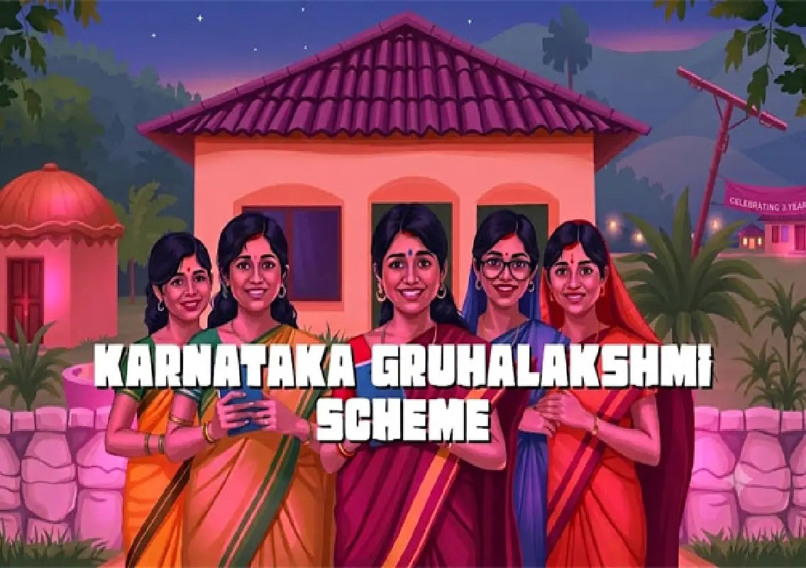Gruha Lakshmi scheme completes three years, landmarks to glow pink - News Karnataka