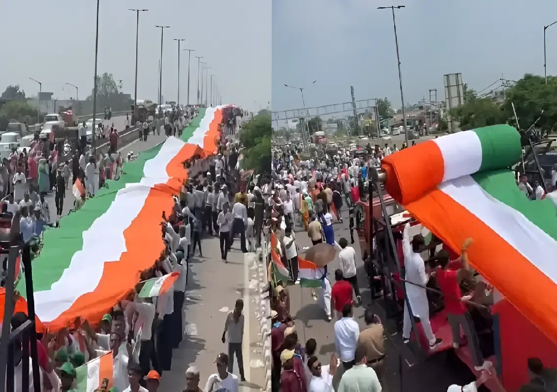 Haryana Tiranga Yatra sets two Guinness World Records: WATCH - News Karnataka