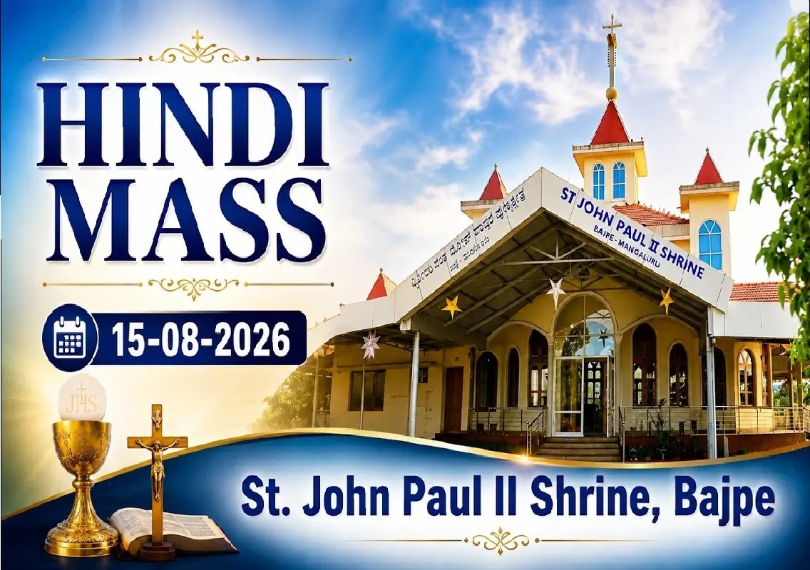 Hindi-speaking Catholics celebrate faith and unity at Bajpe shrine - News Karnataka