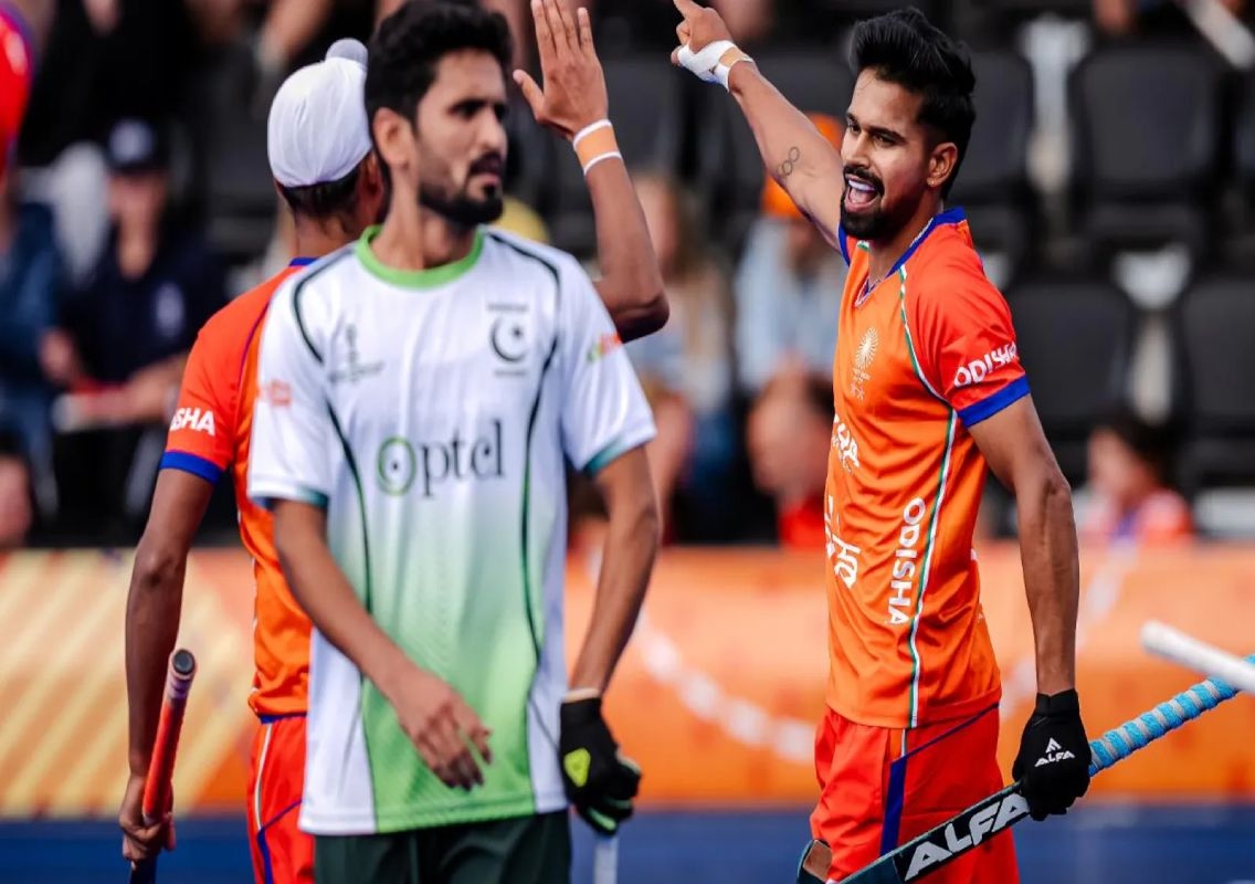 India beat Pakistan 5-3 in Hockey World Cup clash - News Karnataka