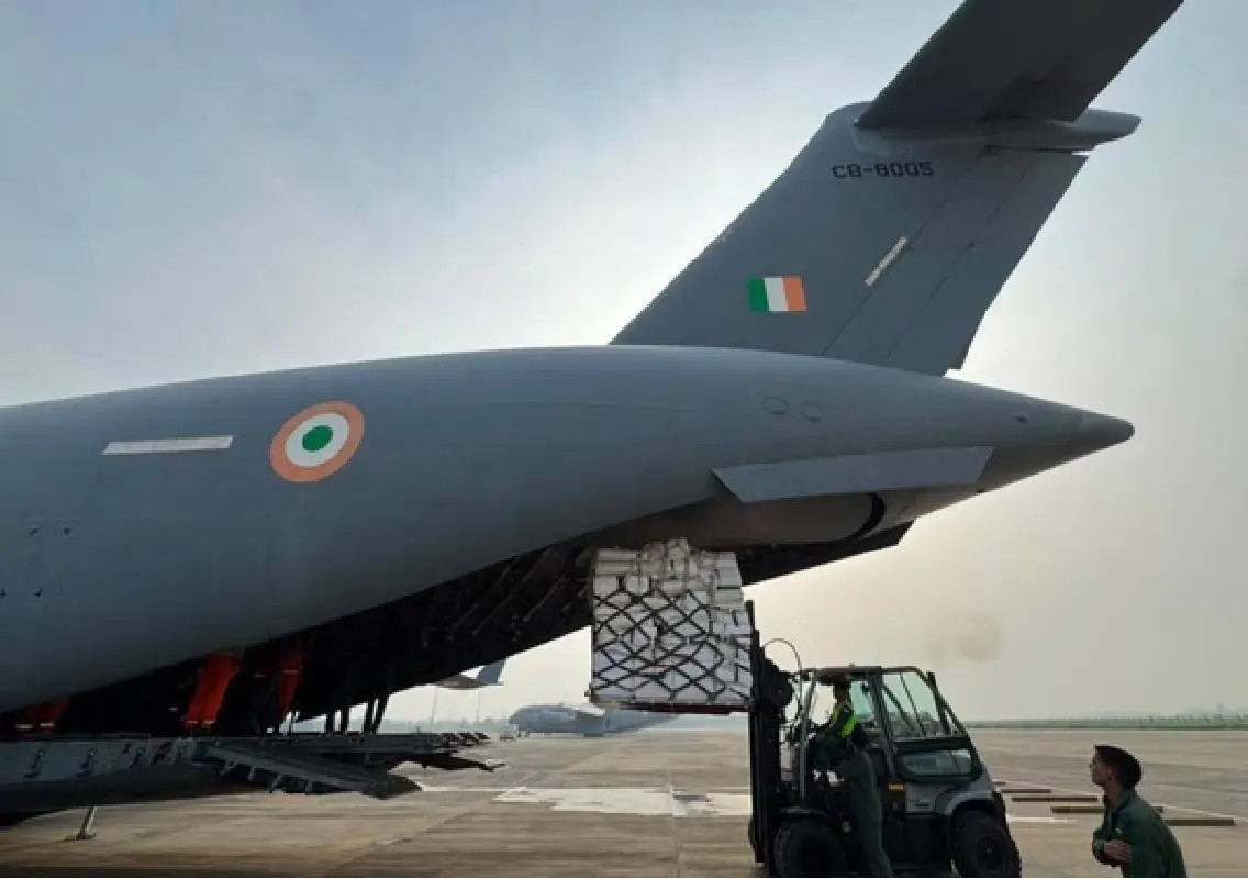 India sends 68.5 tonnes of relief aid to flood-hit Nepal - News Karnataka