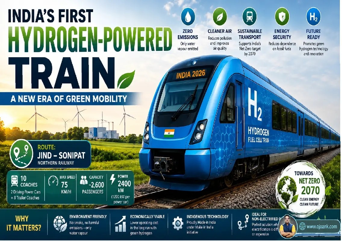India’s first hydrogen train clocks 6,000 km in green mobility milestone - News Karnataka