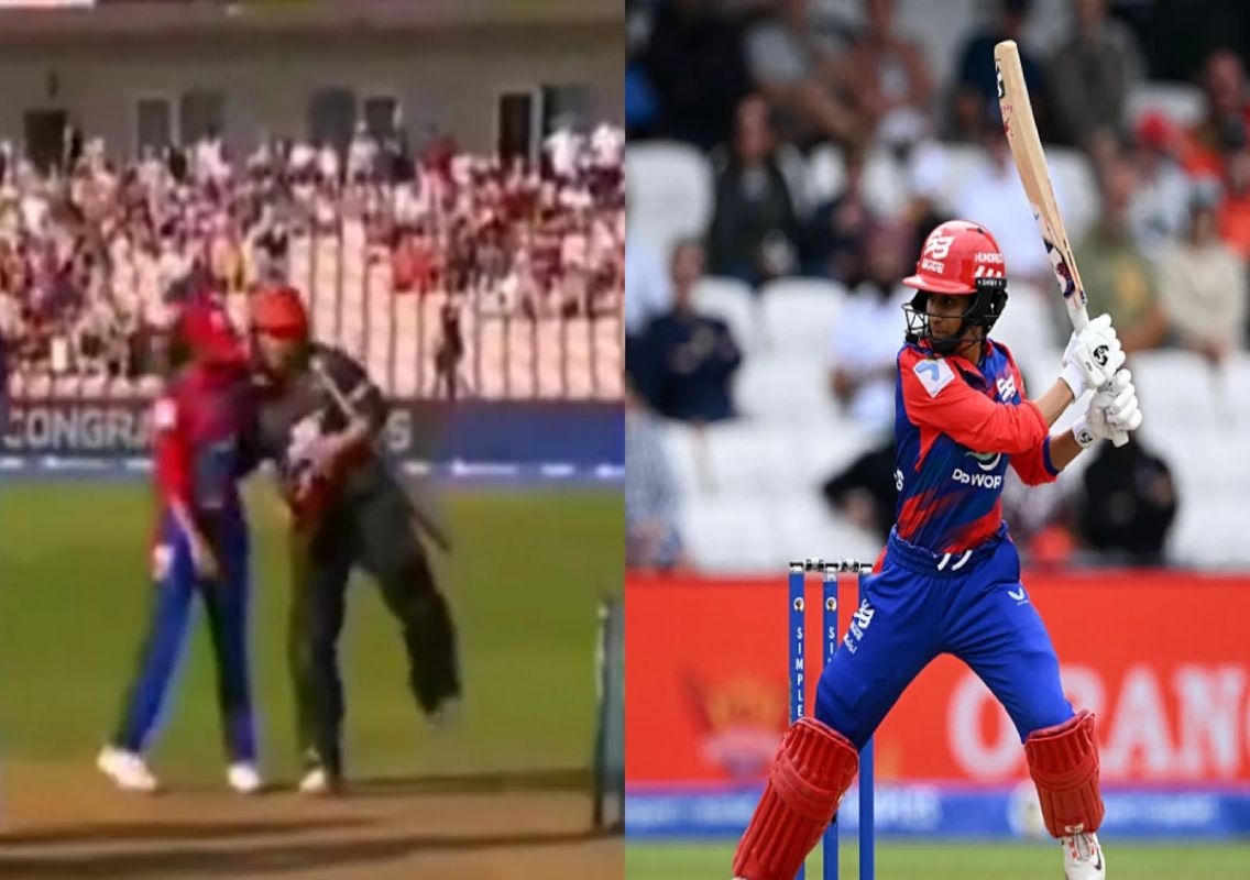Rodrigues, Sana hug goes viral after The Hundred match - News Karnataka