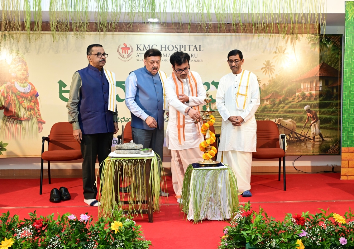 KMC Hospital Attavar celebrates ‘Aatida Sambhrama’ with traditional fervour - News Karnataka