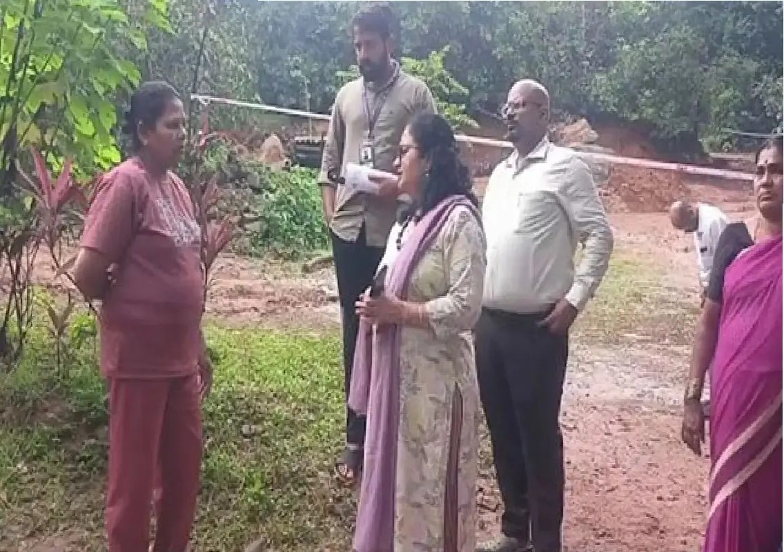 Karkala hillside threatens homes as heavy rain triggers cracks - News Karnataka