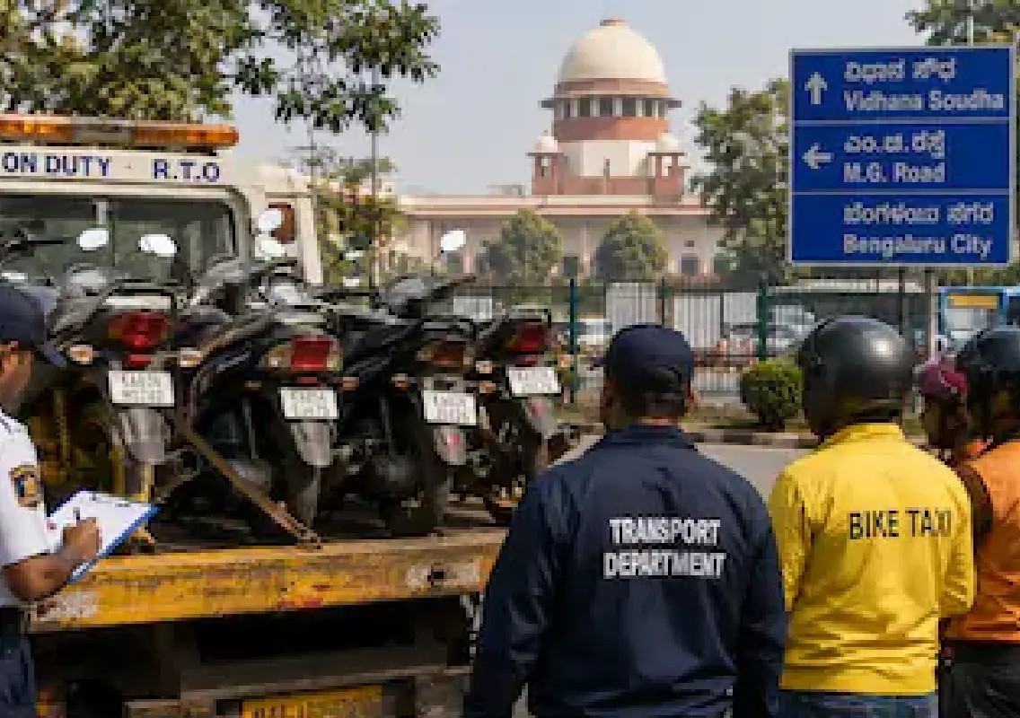 Karnataka to crack down on illegal bike taxis in Bengaluru - News Karnataka