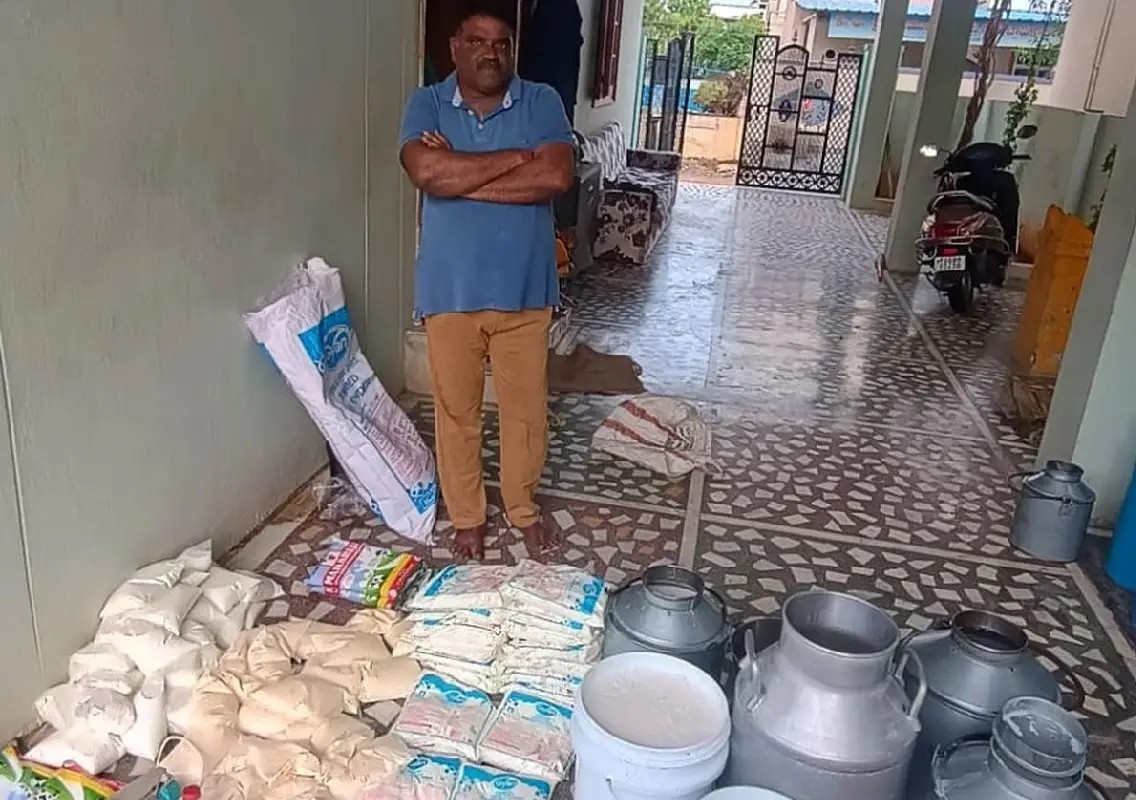 Man held after adulterated milk found at home - News Karnataka