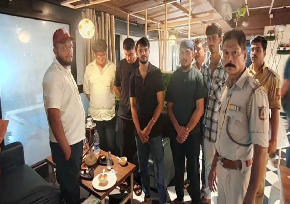 Manipal cafe manager, eight others booked over hookah use - News Karnataka