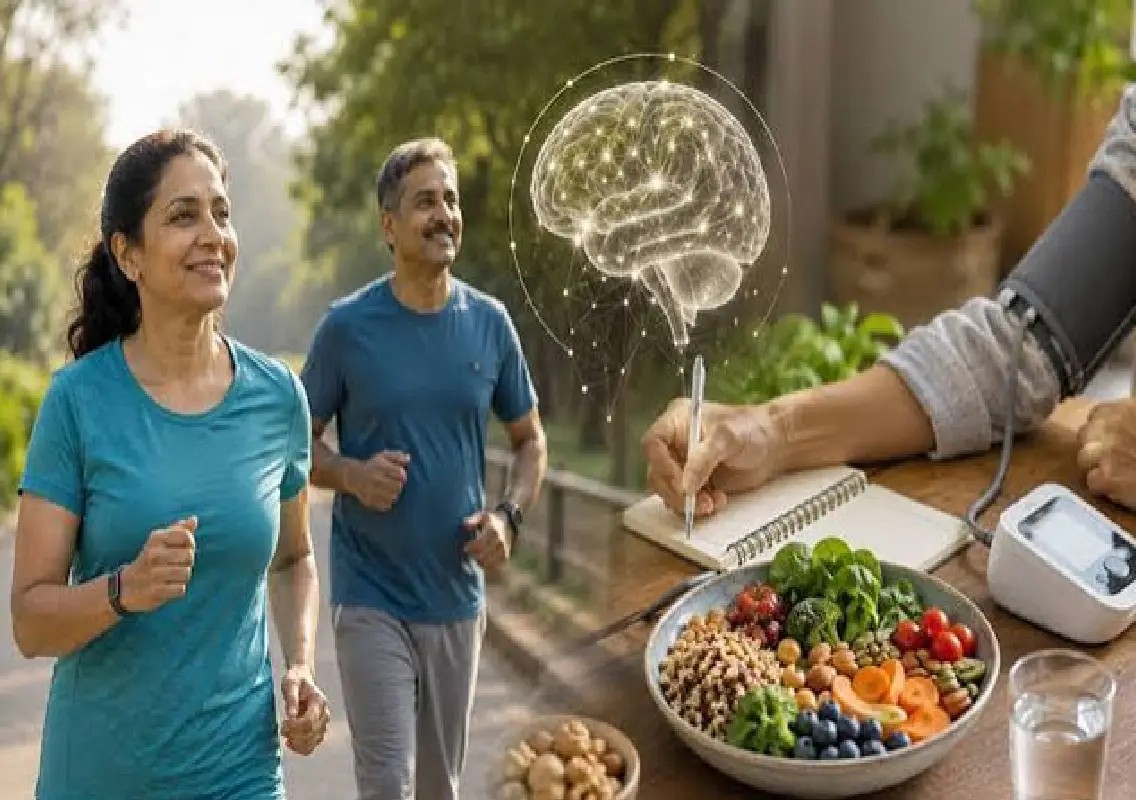 Midlife health choices may add 13 dementia-free years, study finds - News Karnataka