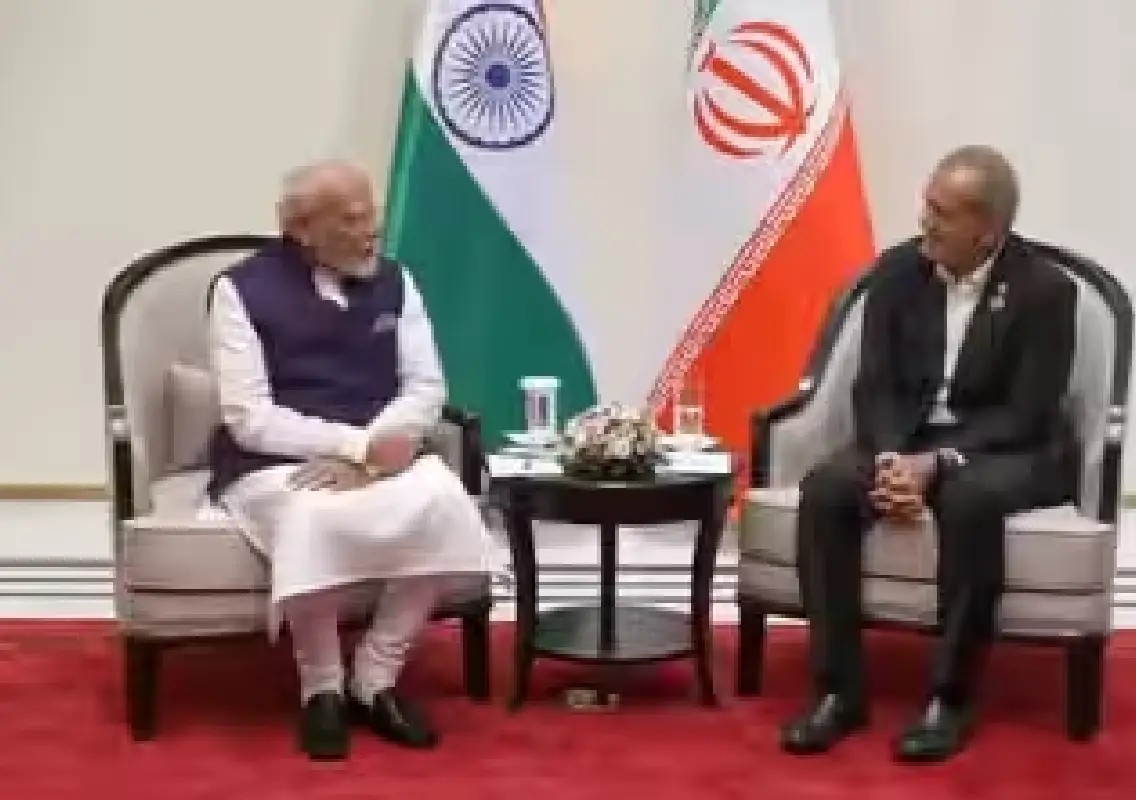 Modi meets Pezeshkian as SCO summit focuses on regional peace - News Karnataka