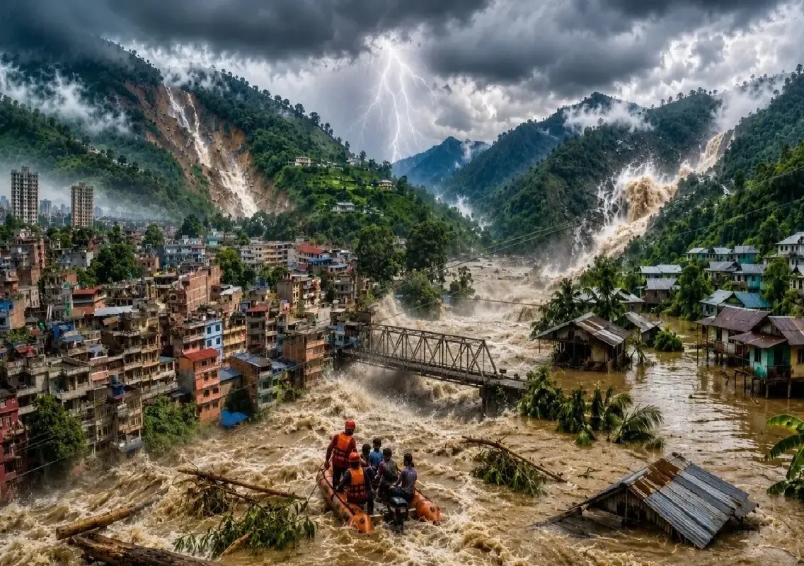 Nepal flash flood: 105 Indians missing, Embassy issues helplines - News Karnataka