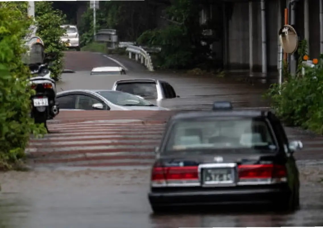 Nine killed as torrential rain triggers severe flooding in Japan - News Karnataka