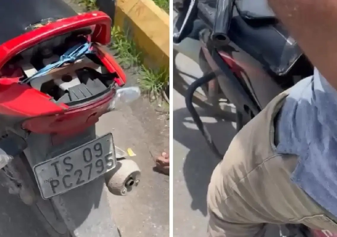 Police patrol bike allegedly used for Rapido ride sparks probe - News Karnataka