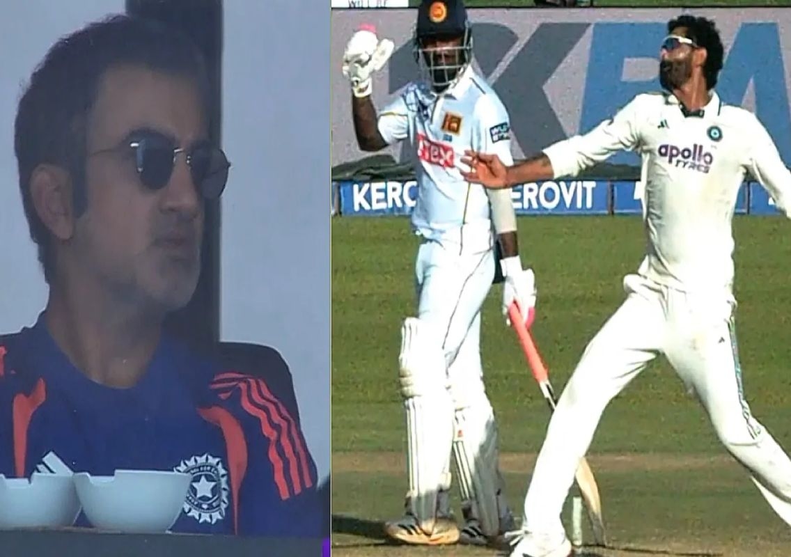 Jadeja no-ball denies India wicket, Gambhir frustrated - News Karnataka