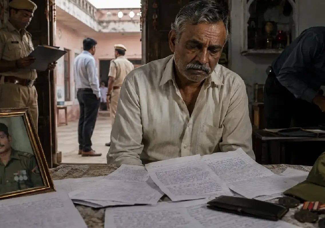 Retired Army man dies by suicide, note alleges harassment and spy link - News Karnataka