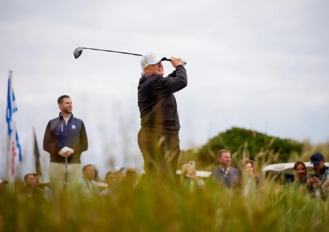 Seven charged after Trump’s golf course suffers major damage - News Karnataka