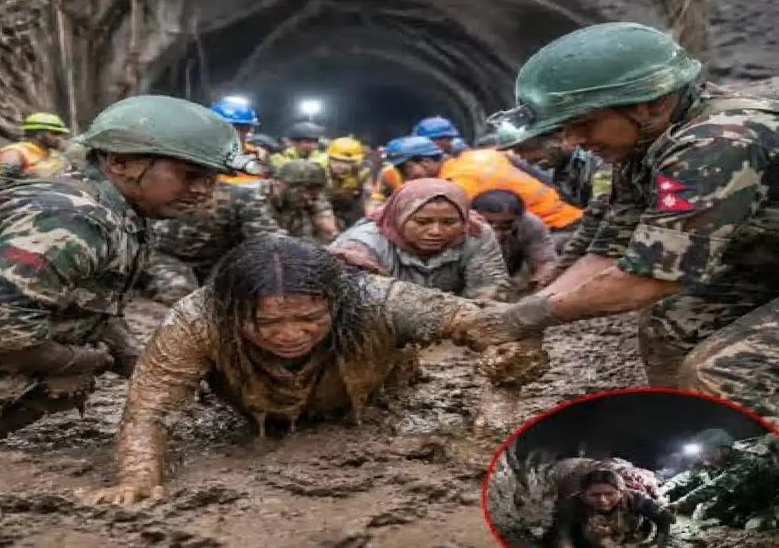 Soldiers battle through mud to rescue survivors trapped in Nepal tunnel - News Karnataka