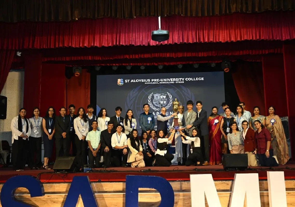 St Aloysius’ SAPMUN 2026 wraps up with three days of diplomacy and debate - News Karnataka