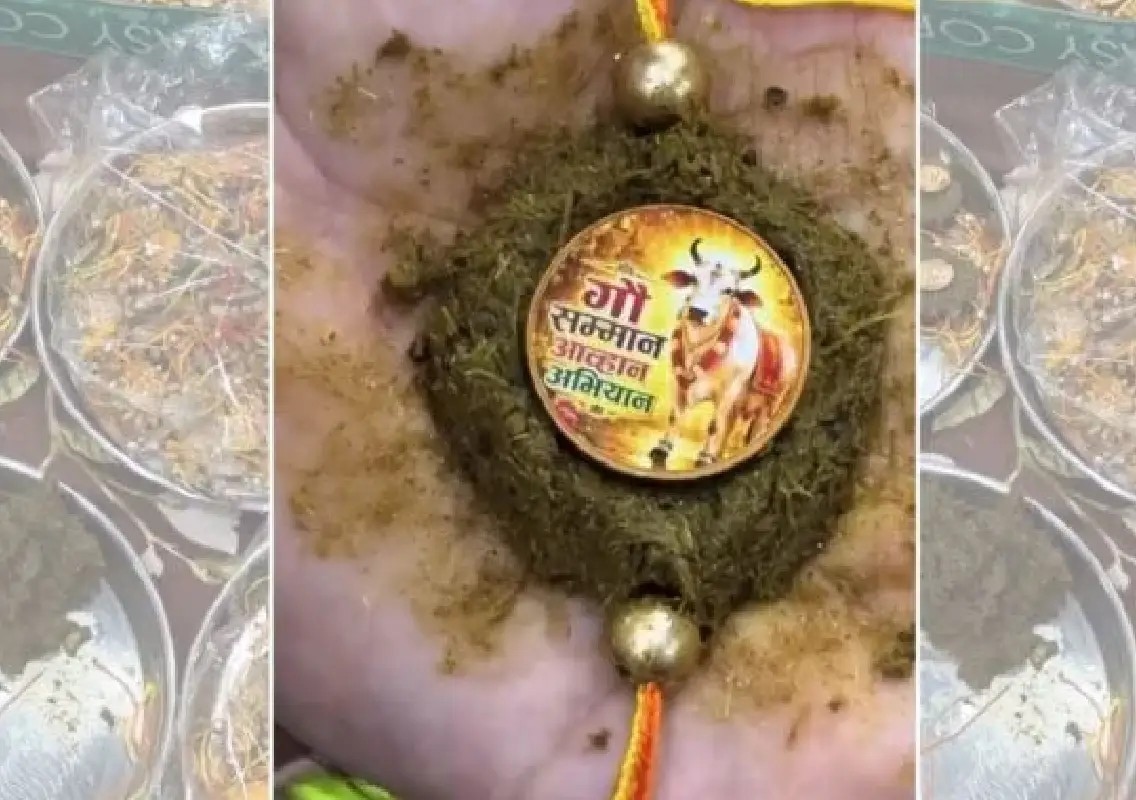Surat rakhis made from cow dung spark debate over radiation claim - News Karnataka