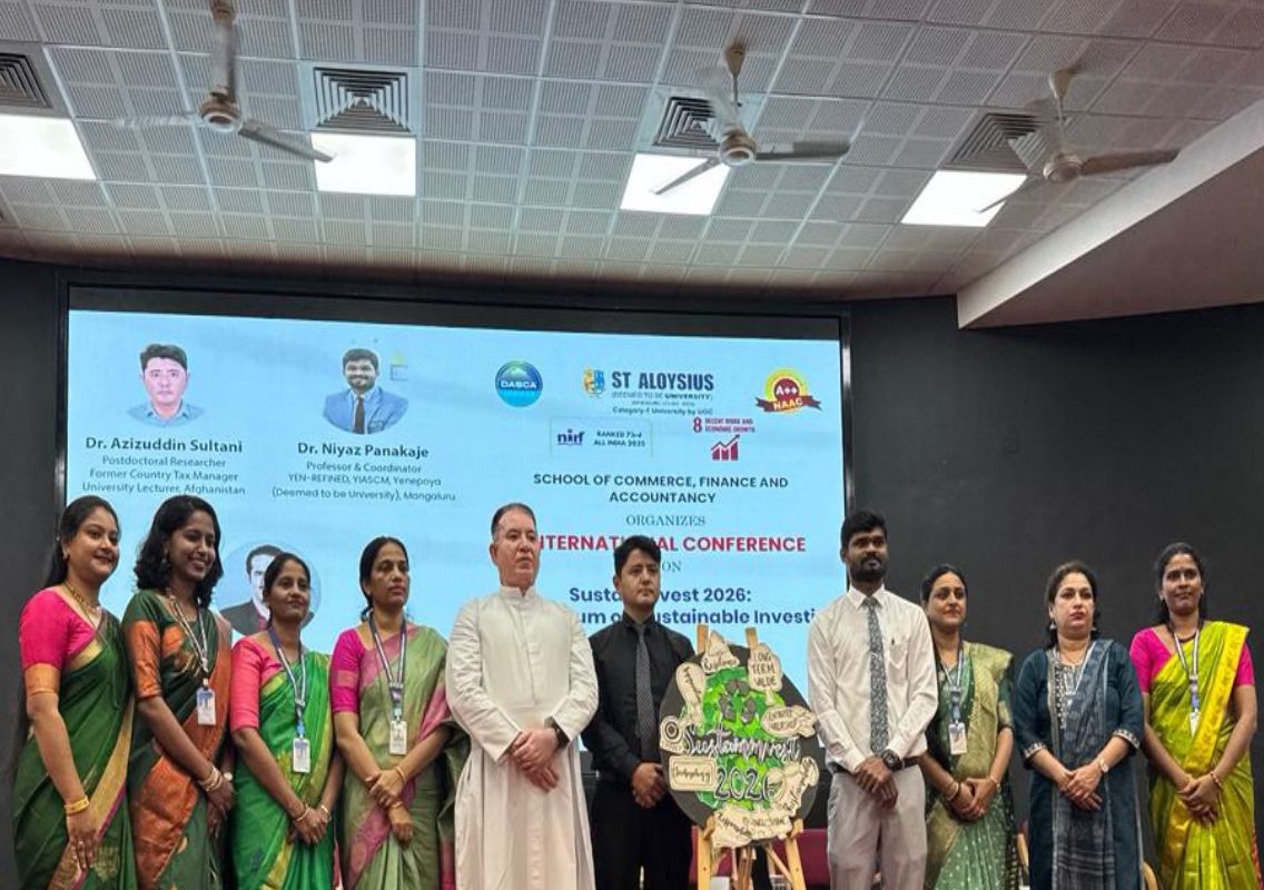 St Aloysius University hosts SustainInvest 2026 - News Karnataka
