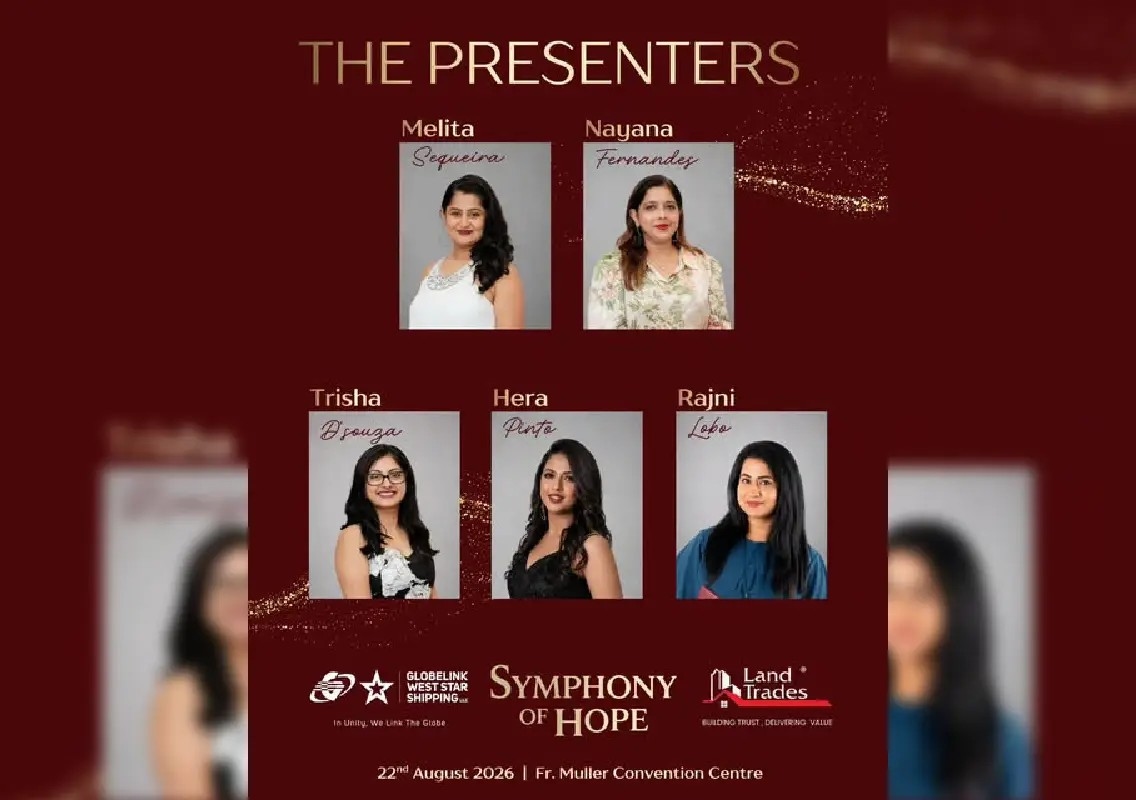 Symphony of Hope announces women comperes for charity concert - News Karnataka