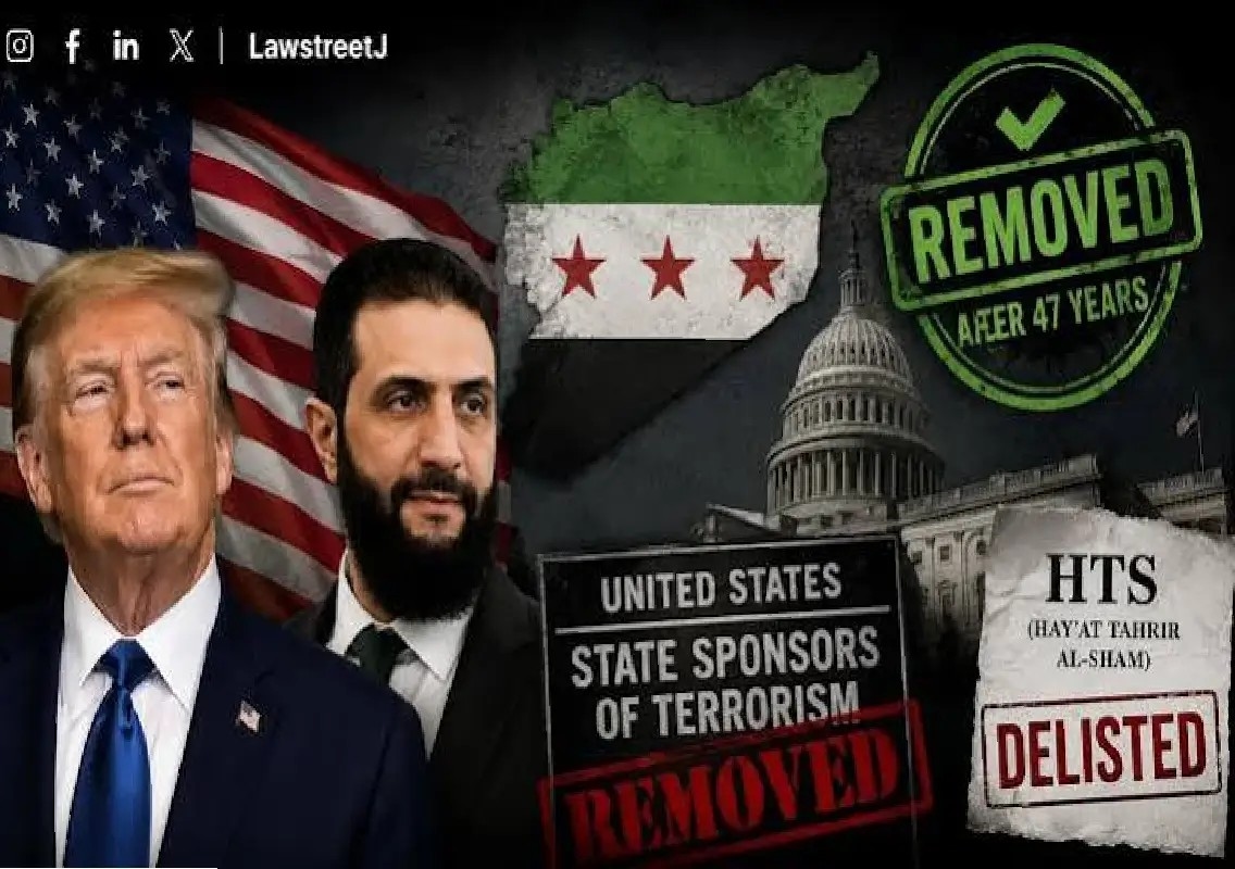 Syria is off the US terror list — what changes now? - News Karnataka