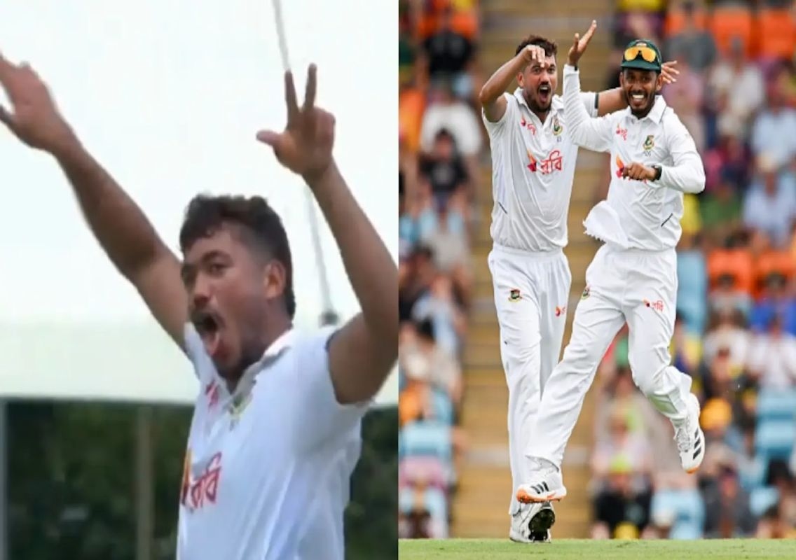 Taskin Ahmed’s viral celebration vs Australia - News Karnataka