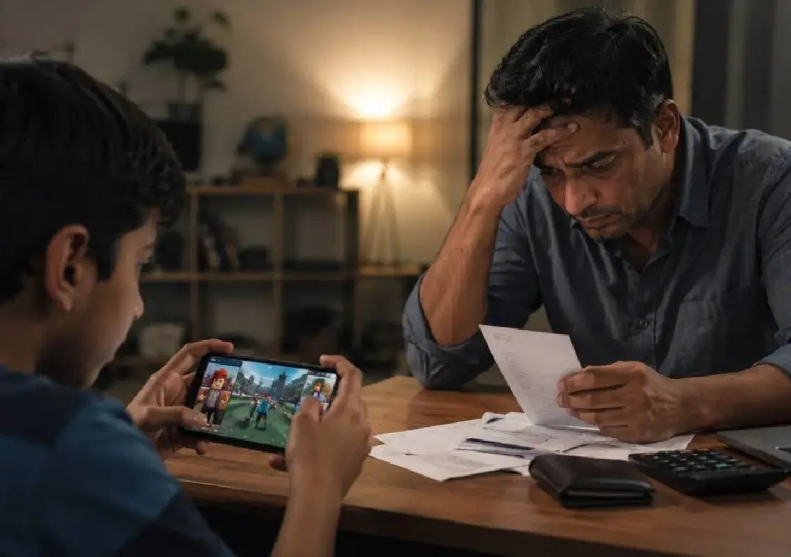 Teen spends ₹42,000 on Roblox, leaving family in financial distress - News Karnataka
